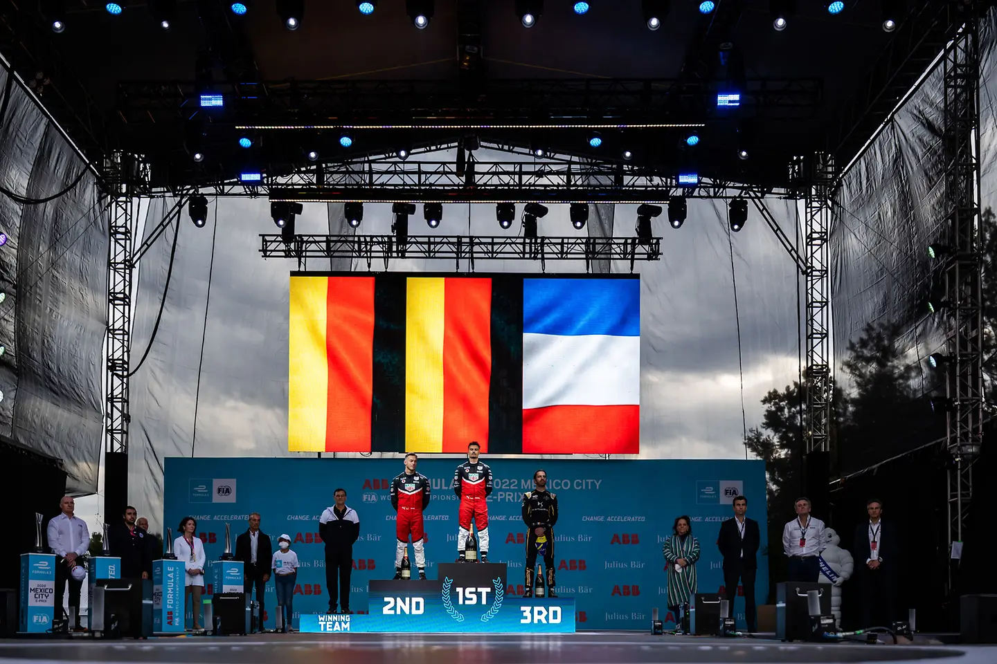 First highlight of the partnership: Pascal Wehrlein clinched the first victory for Porsche in the ABB FIA Formula E World Championship 