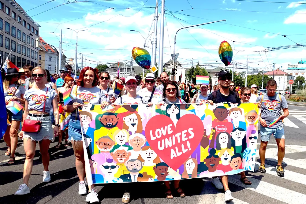 Spoločnosť Henkel Slovensko sa opäť zapojila do festivalu Dúhový PRIDE