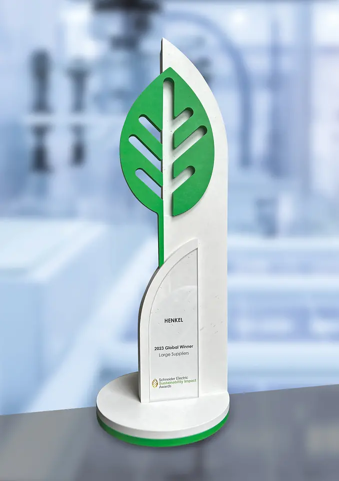 
Henkel has received the Schneider Electric Sustainability Impact Award in the category ‘Large Suppliers’