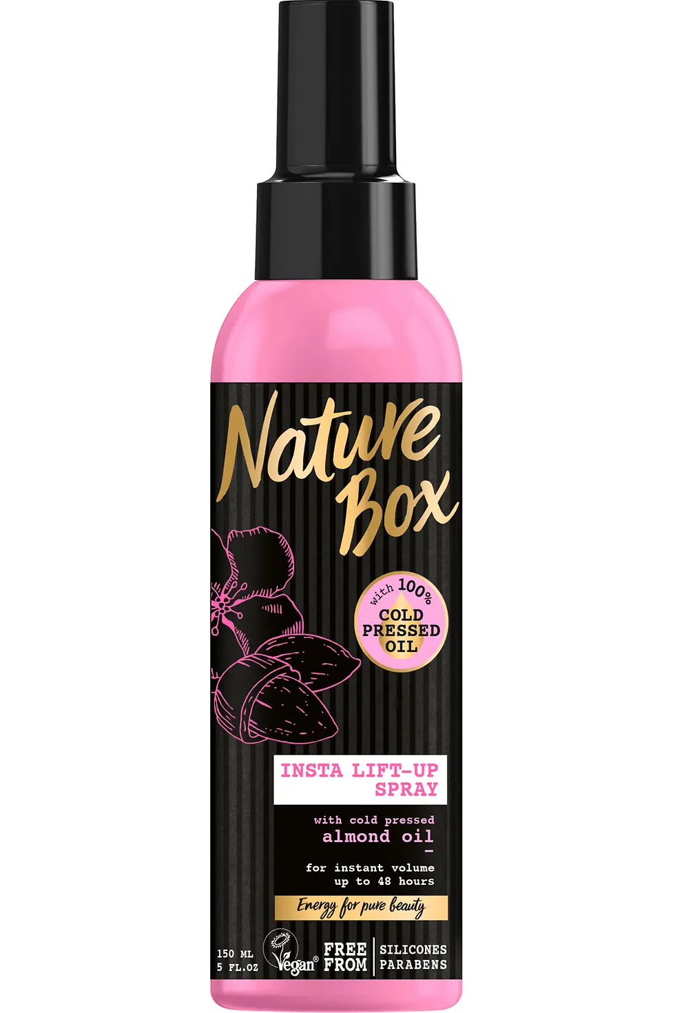 Nature Box Mandľa Sprej pre objem